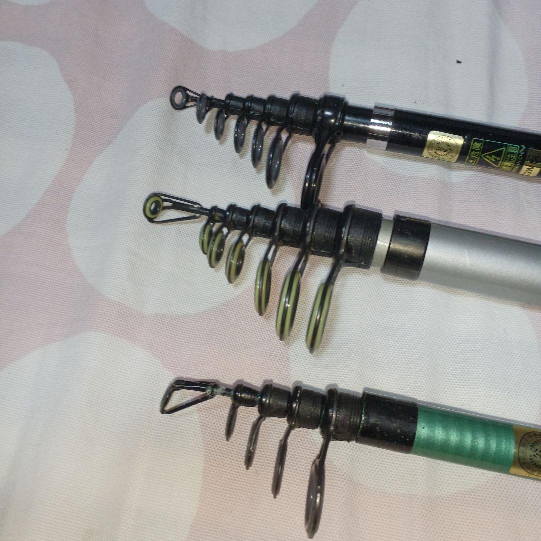 ダイワ　オリムピック　RYOBI コンパクト ロッド 3本セット