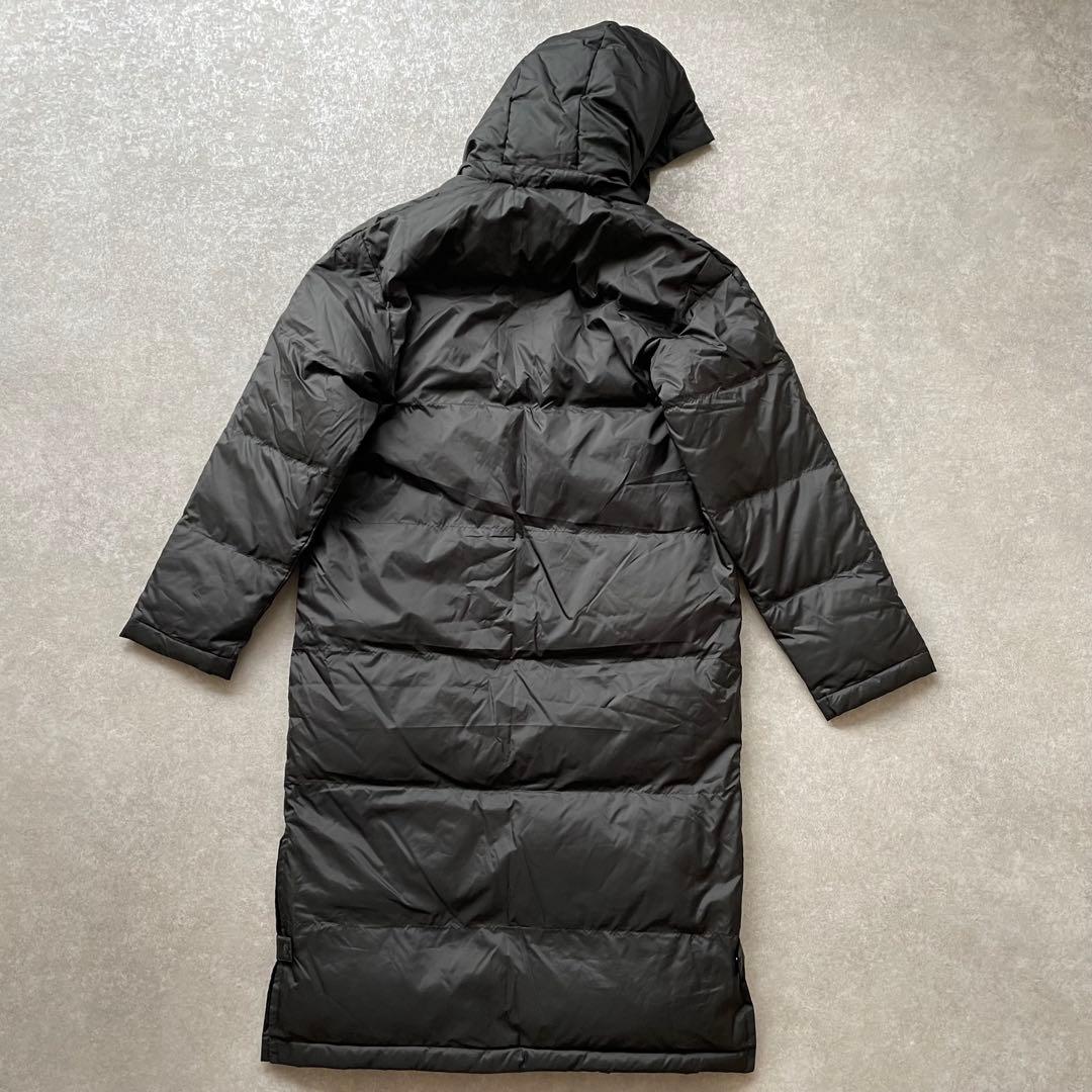 新品同様 PUMAブラック ベンチコート ロングダウン M