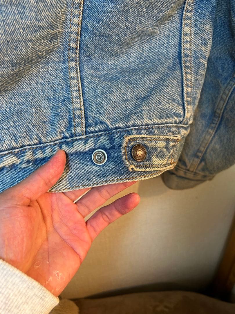 LEVI'S ボア付きデニムジャケット　ボアジャン