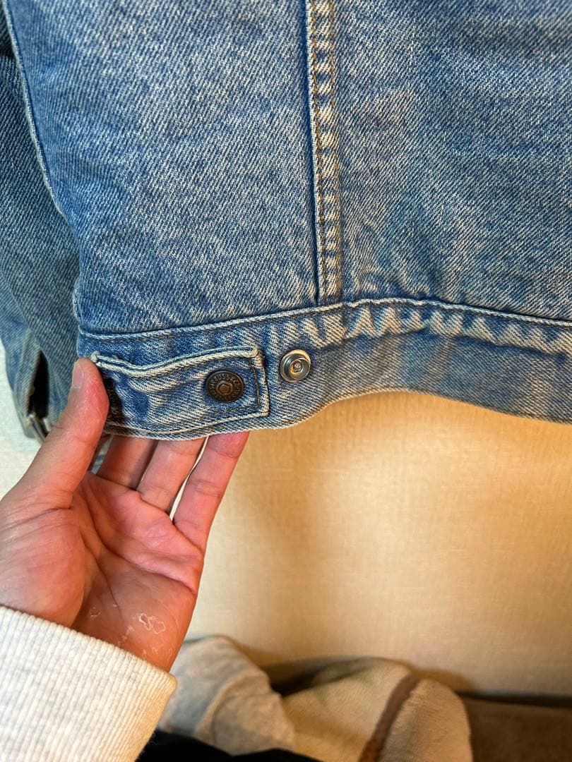 LEVI'S ボア付きデニムジャケット　ボアジャン