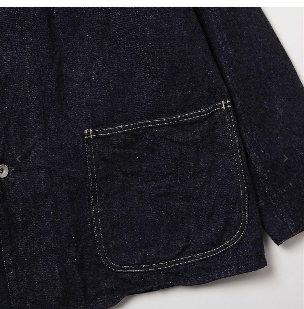 COMOLI デニム ワークジャケット Navy 2