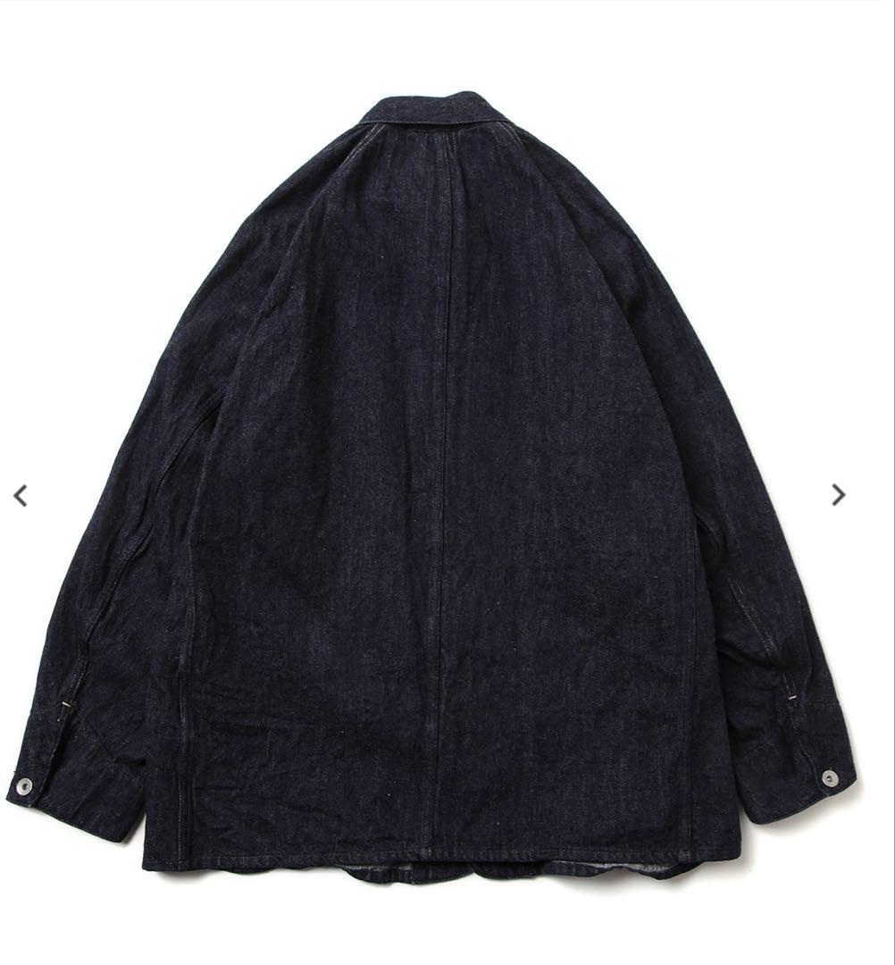 COMOLI デニム ワークジャケット Navy 2