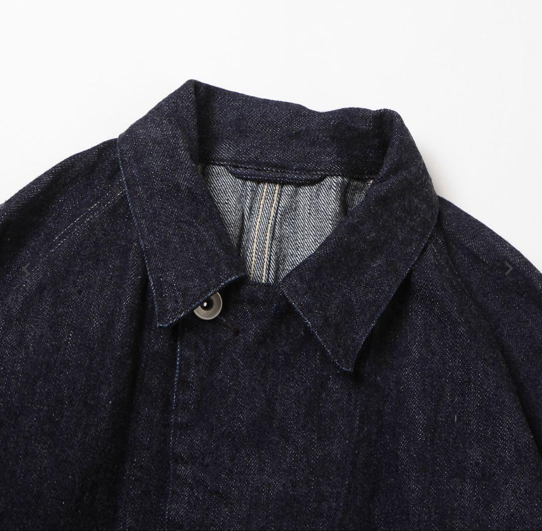 COMOLI デニム ワークジャケット Navy 2