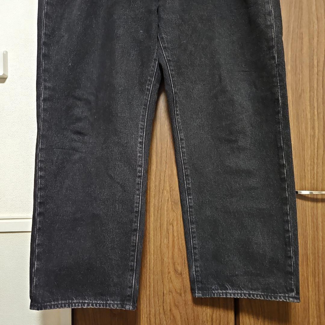 値下✕ Levi's Premium 568 W36L30 美品 ブラックデニム