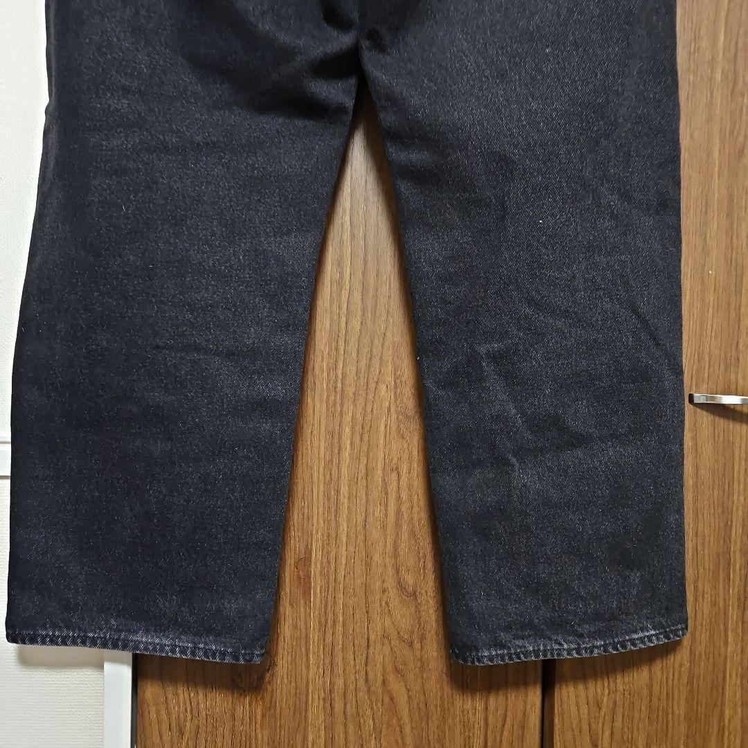 値下✕ Levi's Premium 568 W36L30 美品 ブラックデニム