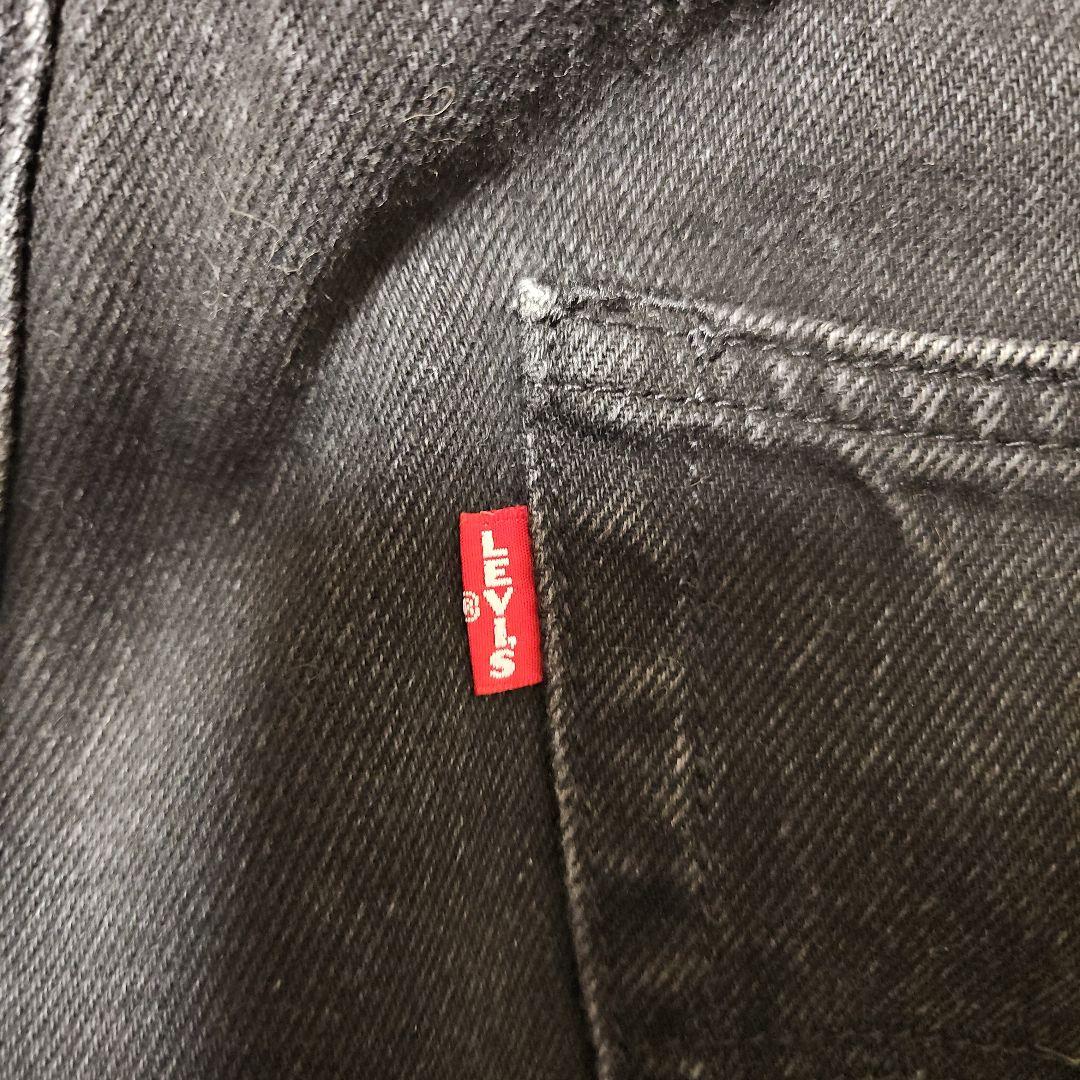 値下✕ Levi's Premium 568 W36L30 美品 ブラックデニム