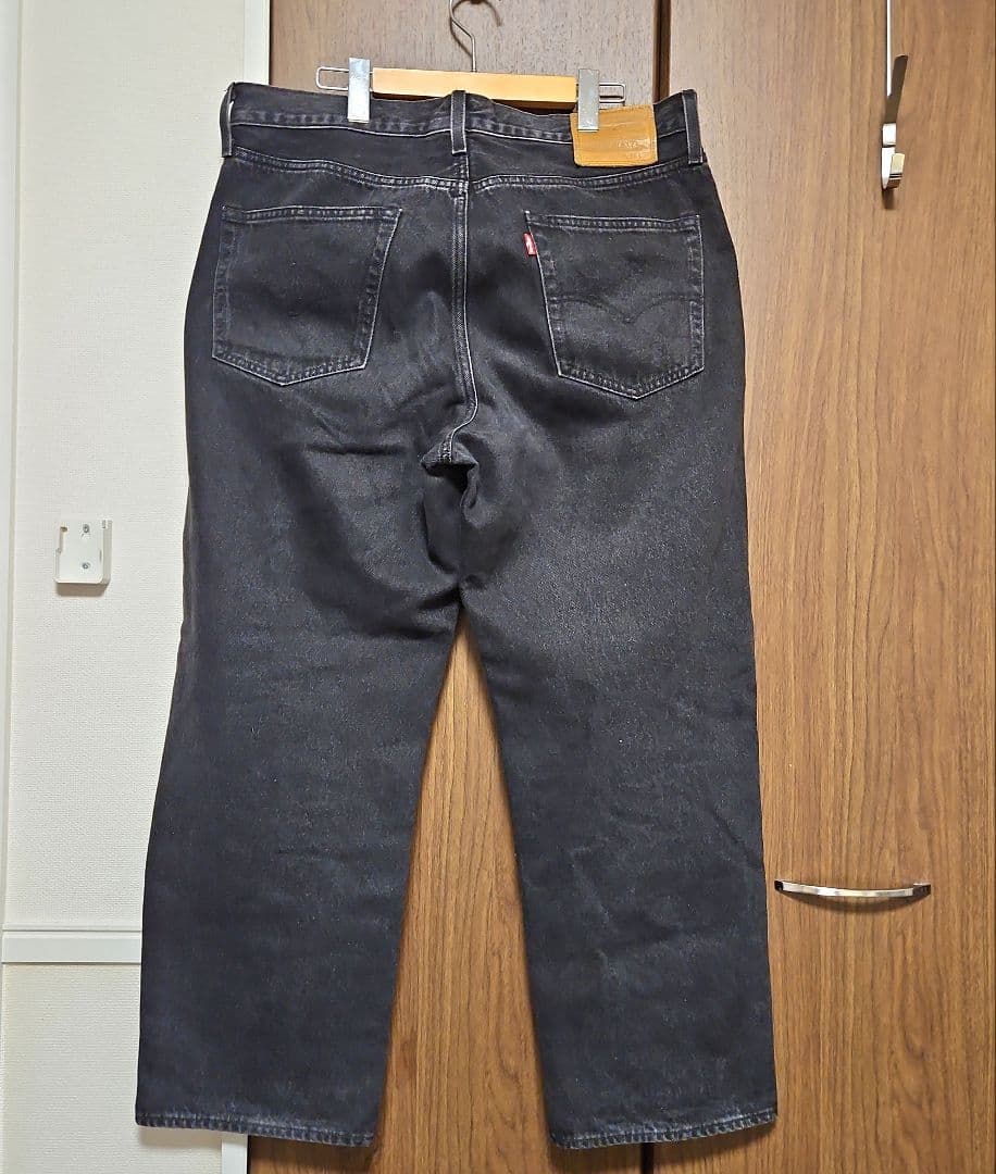 値下✕ Levi's Premium 568 W36L30 美品 ブラックデニム