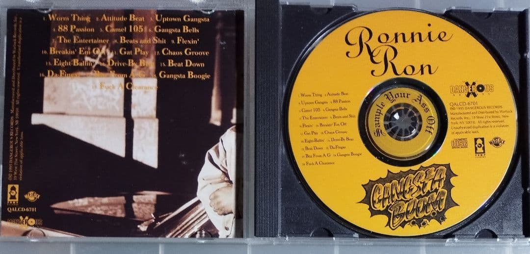 洋楽 RONNIE RON/Gangsta Boom 15-5