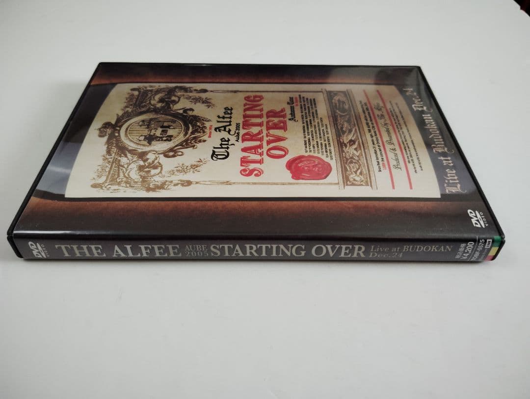 THE ALFEE 2005 STARTING OVER DVD　アルフィー