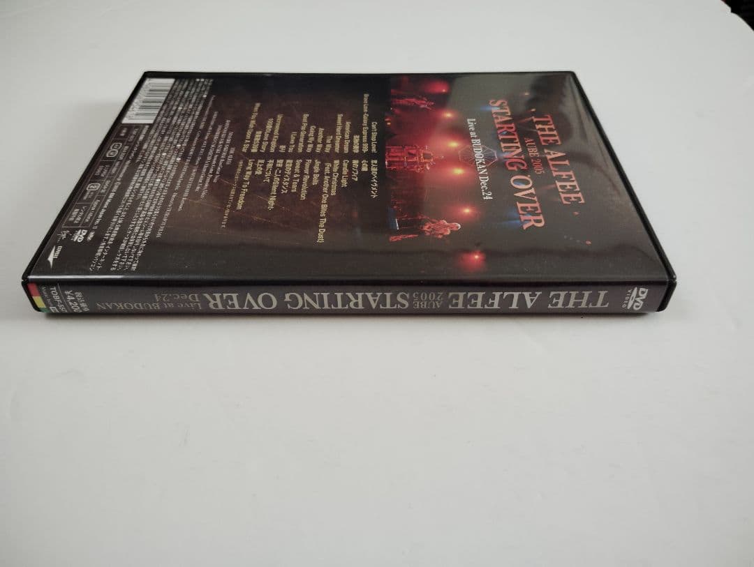 THE ALFEE 2005 STARTING OVER DVD　アルフィー