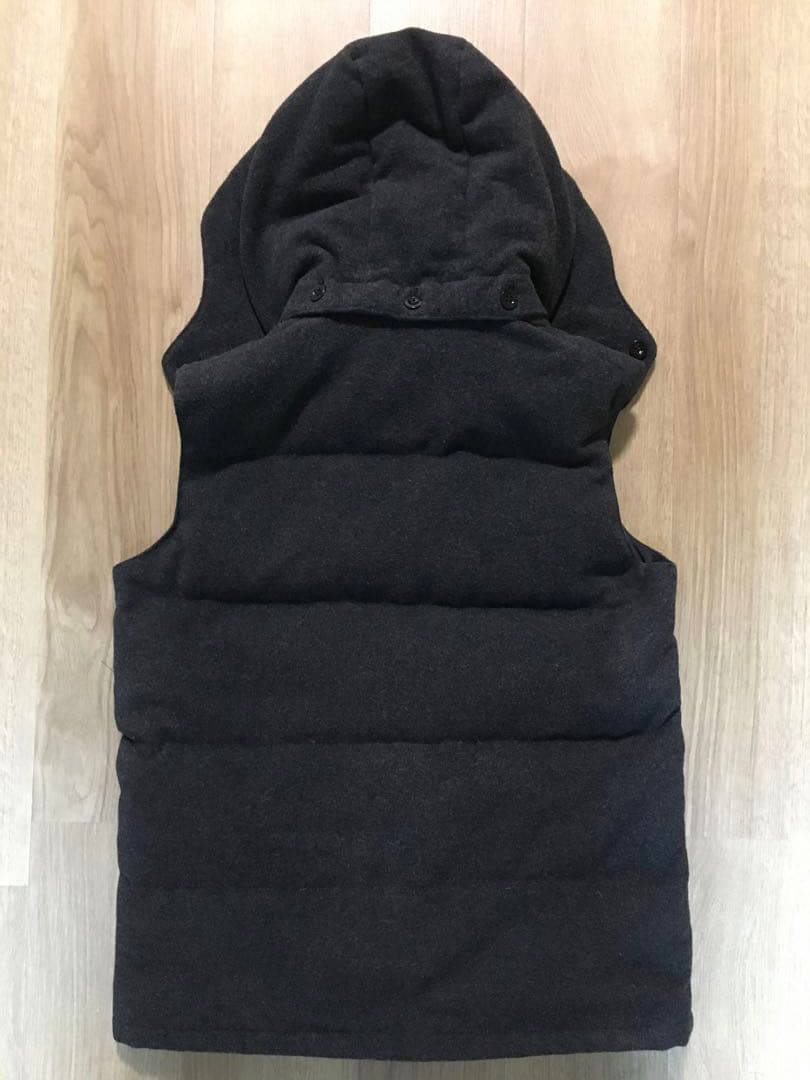 DANTON ×BEAMS ウールモッサダウンベスト