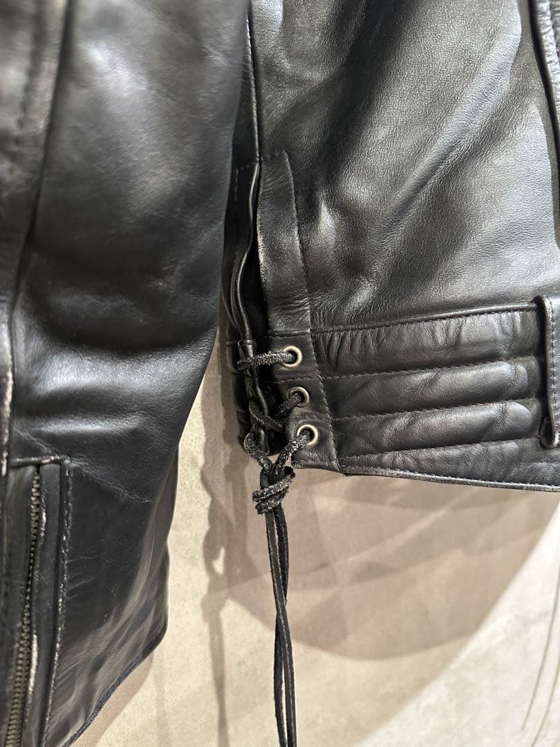 LIUGOO LEATHERS ライダース ジャケット 牛革 ラングリッツレザー