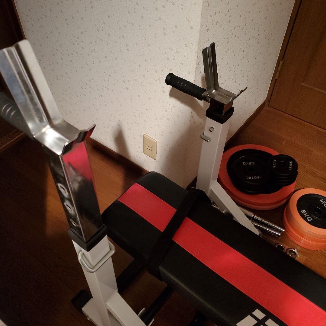 アイロテック ベンチプレス 折りたたみ式 約70kg