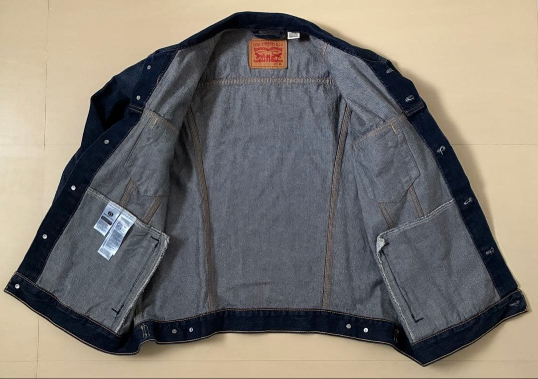 ヒ*キ様 極美品 XL リーバイス デニムジャケット70506型 ポケ付き