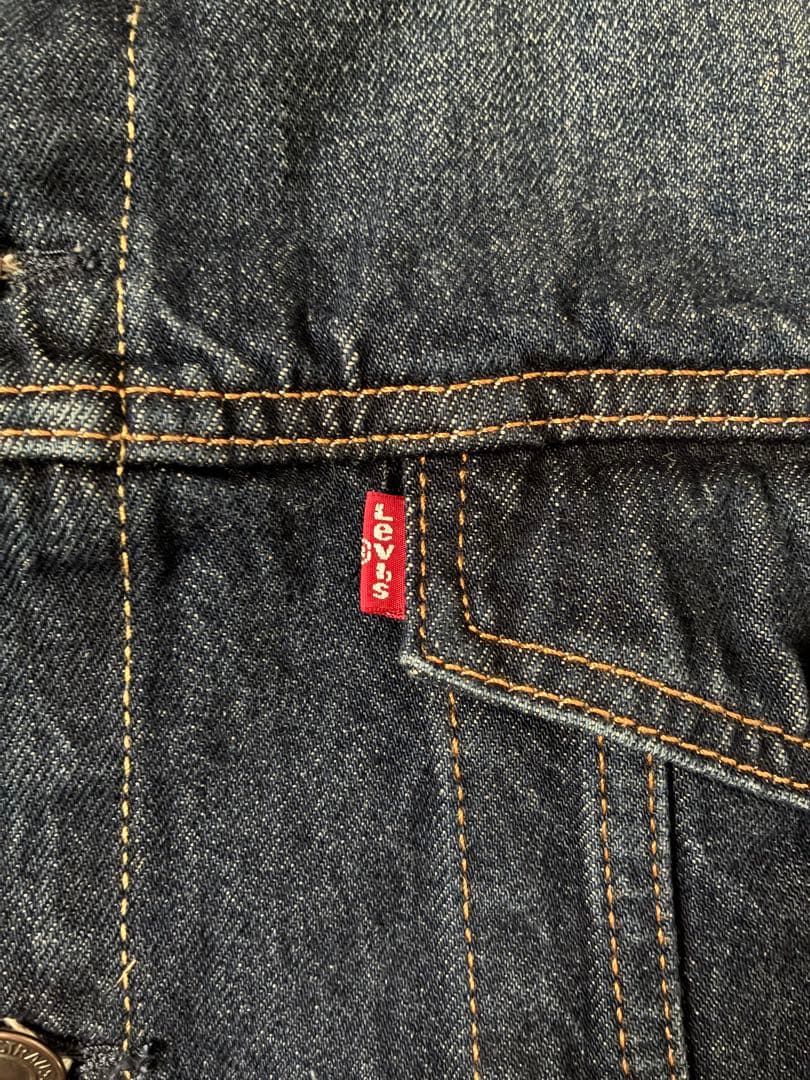 ヒ*キ様 極美品 XL リーバイス デニムジャケット70506型 ポケ付き