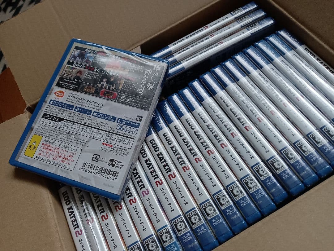 新品未開封　GOD EATER 2 PS Vita ２５本セット　ゴッドイーター