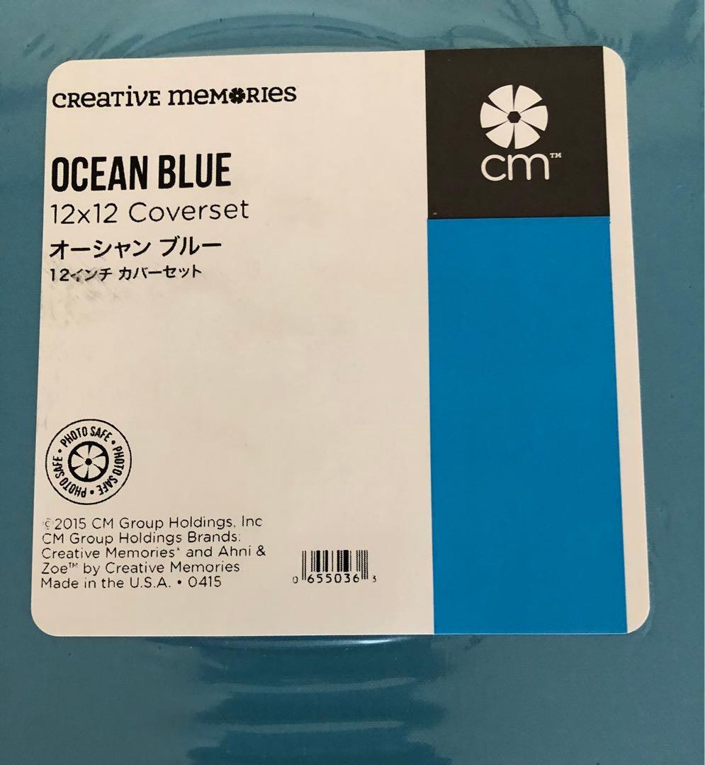 クリエイティブメモリーズ　アルバム　台紙2 ABCシール ペンセット