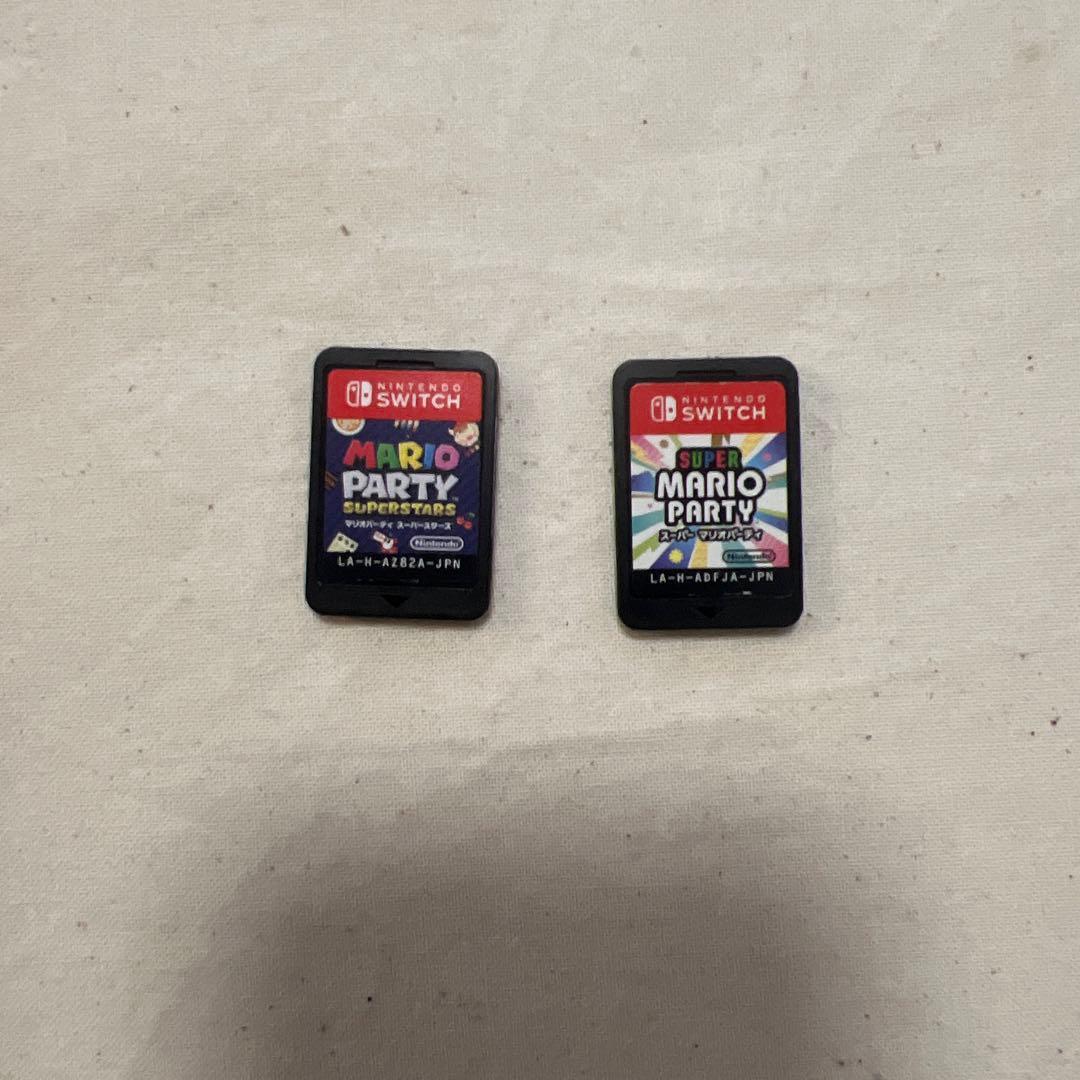 マリオパーティ　スーパースターズ　スーパーマリオパーティ　2個セット　中古品