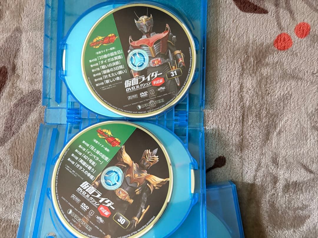 仮面ライダー龍騎　DVD まとめ売り　ディアゴスティーニ
