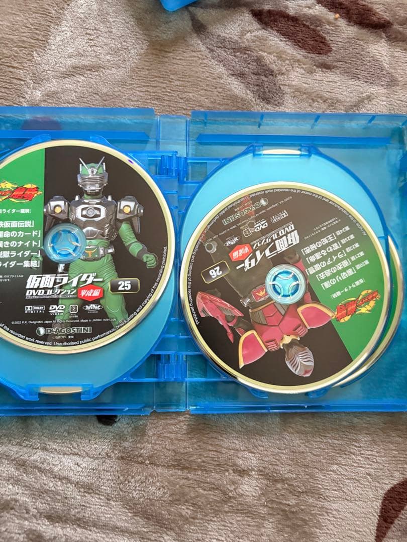 仮面ライダー龍騎　DVD まとめ売り　ディアゴスティーニ