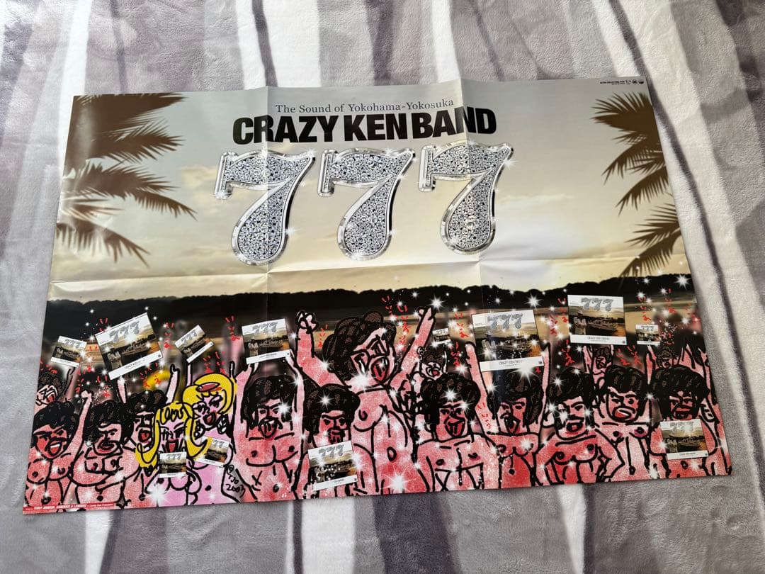 CRAZY KEN BAND 777 LP盤　2枚組