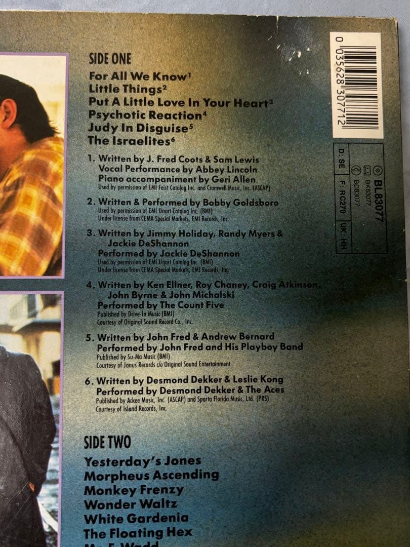 サントラ Drugstore Cowboy Soundtrackガスヴァンサント