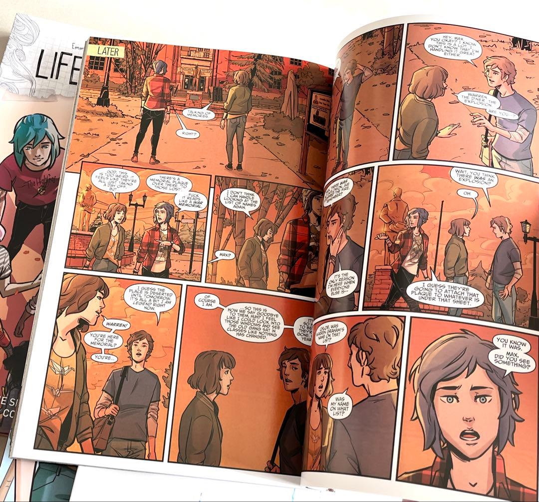 Life is Strange 公式コミックス 外伝 ライフイズストレンジ 英語