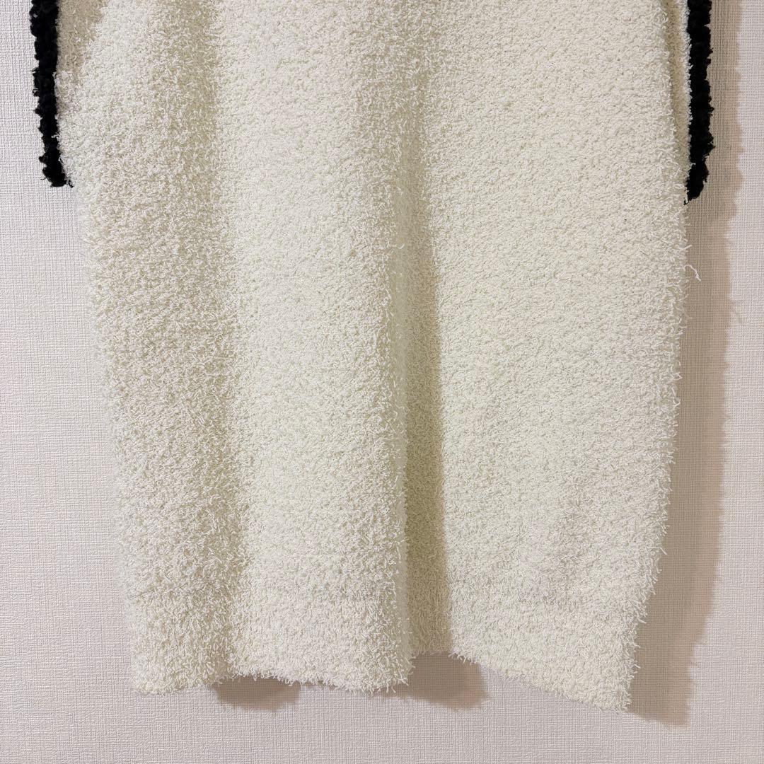 【定価3.6万】ADORE ツィーディーニットベスト　ツイード　白　Vネック