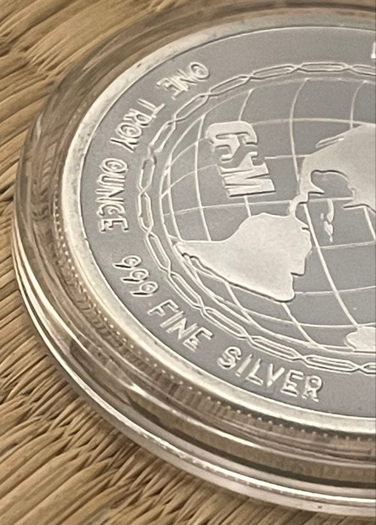 純銀　メダル　イーサリアム　刻印あり 31.1g