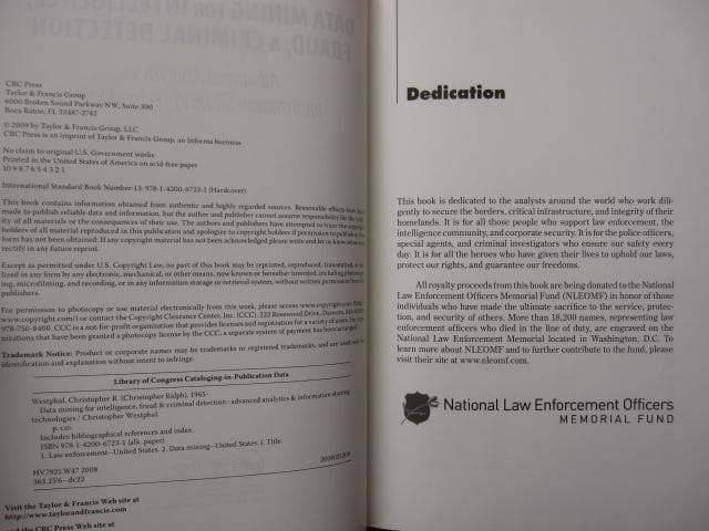 洋書 Data Mining for Intelligence, Fraud