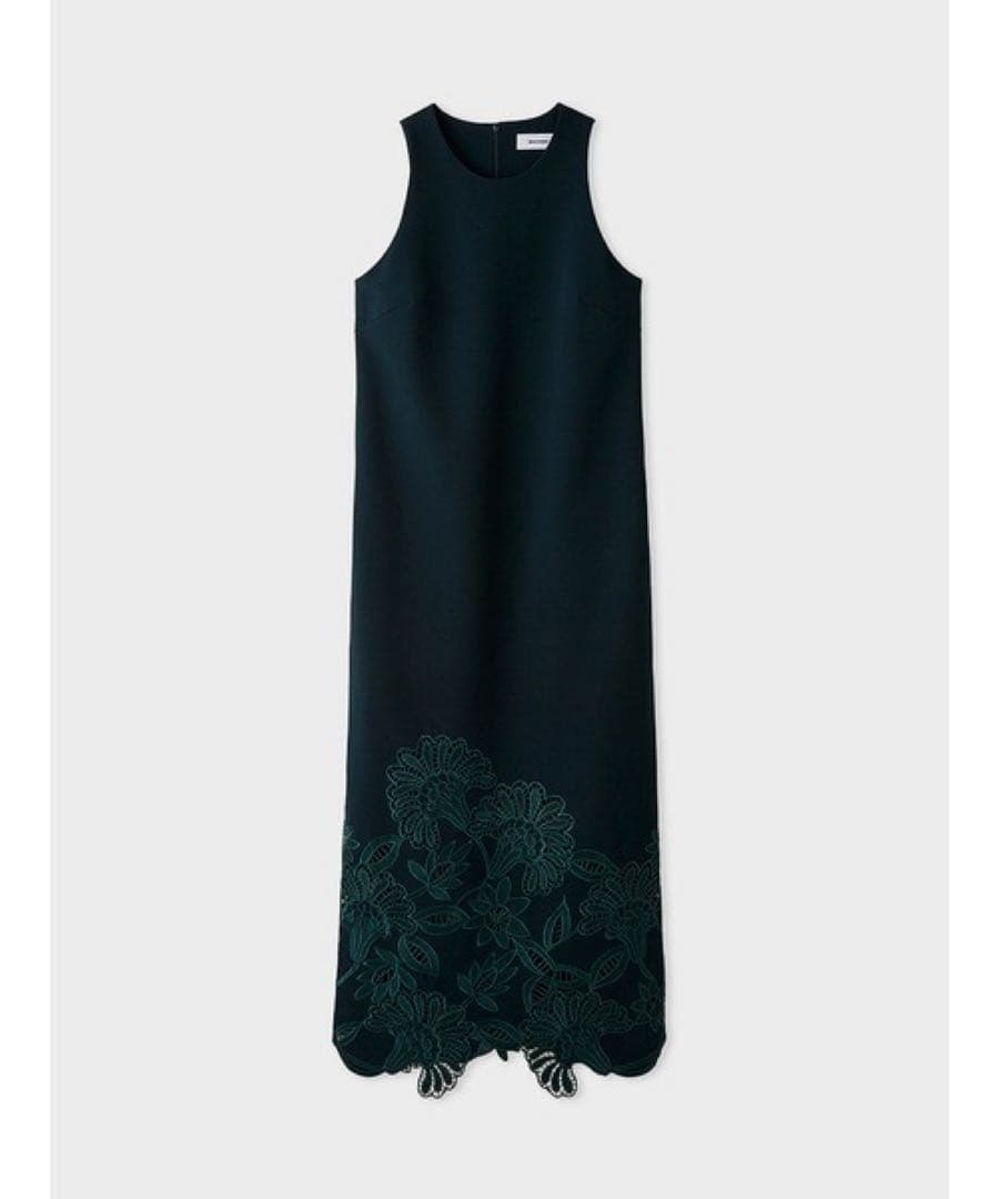 【未使用】MIESROHE／ミースロエ　フラワーＥＭＢＲＯＩＤＥＲＥＤドレス