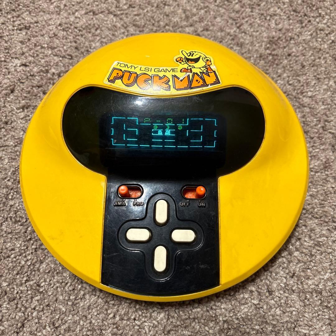 TOMY パックマン レトロゲーム　作動品　LSIゲーム