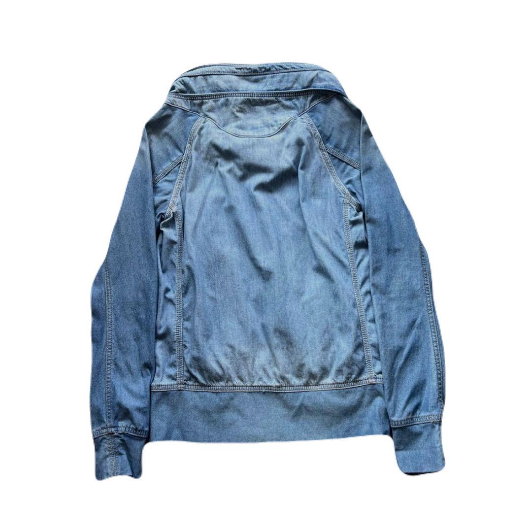 ジャケット・アウター 00s goa Denim Double Zip Hoodie archive