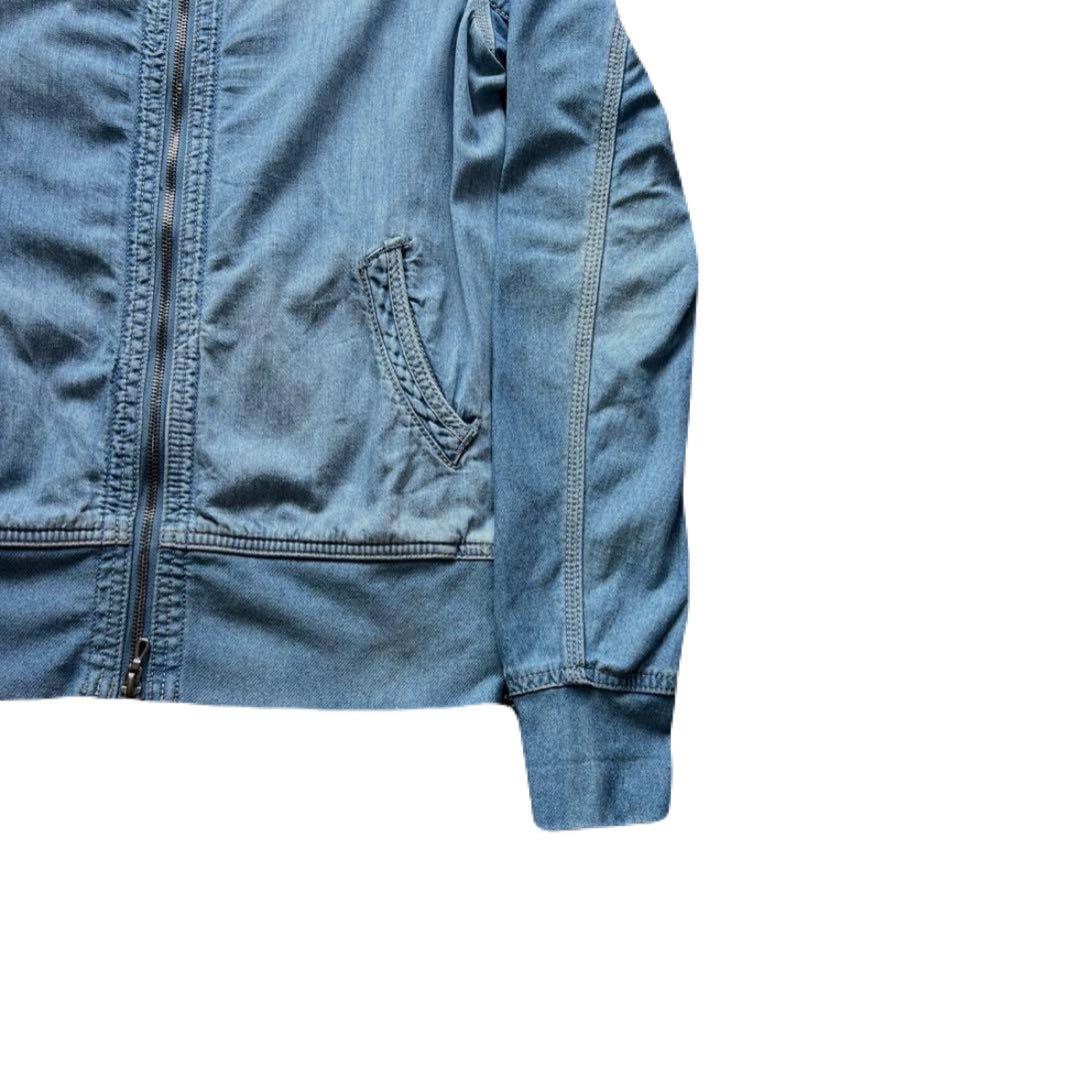 ジャケット・アウター 00s goa Denim Double Zip Hoodie archive