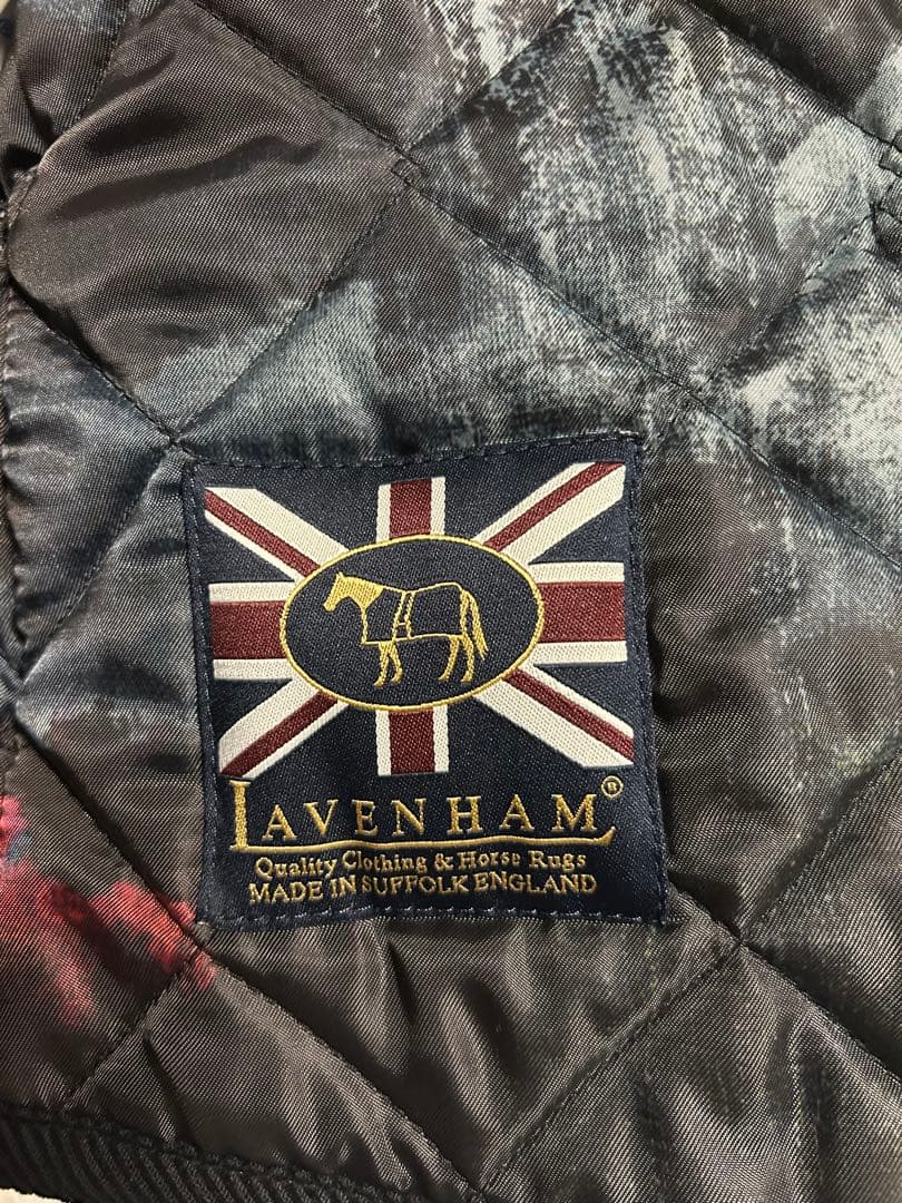 LAVENHAM（ラベンハム）× Paul Smithキルティングベスト黒