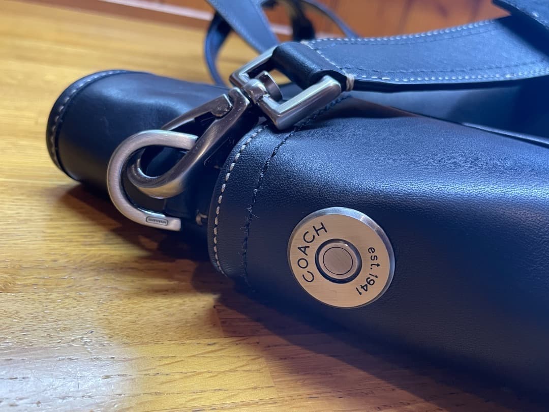 美品✨ コーチCOACH ビジネストートバッグ 2way レザー ブラック