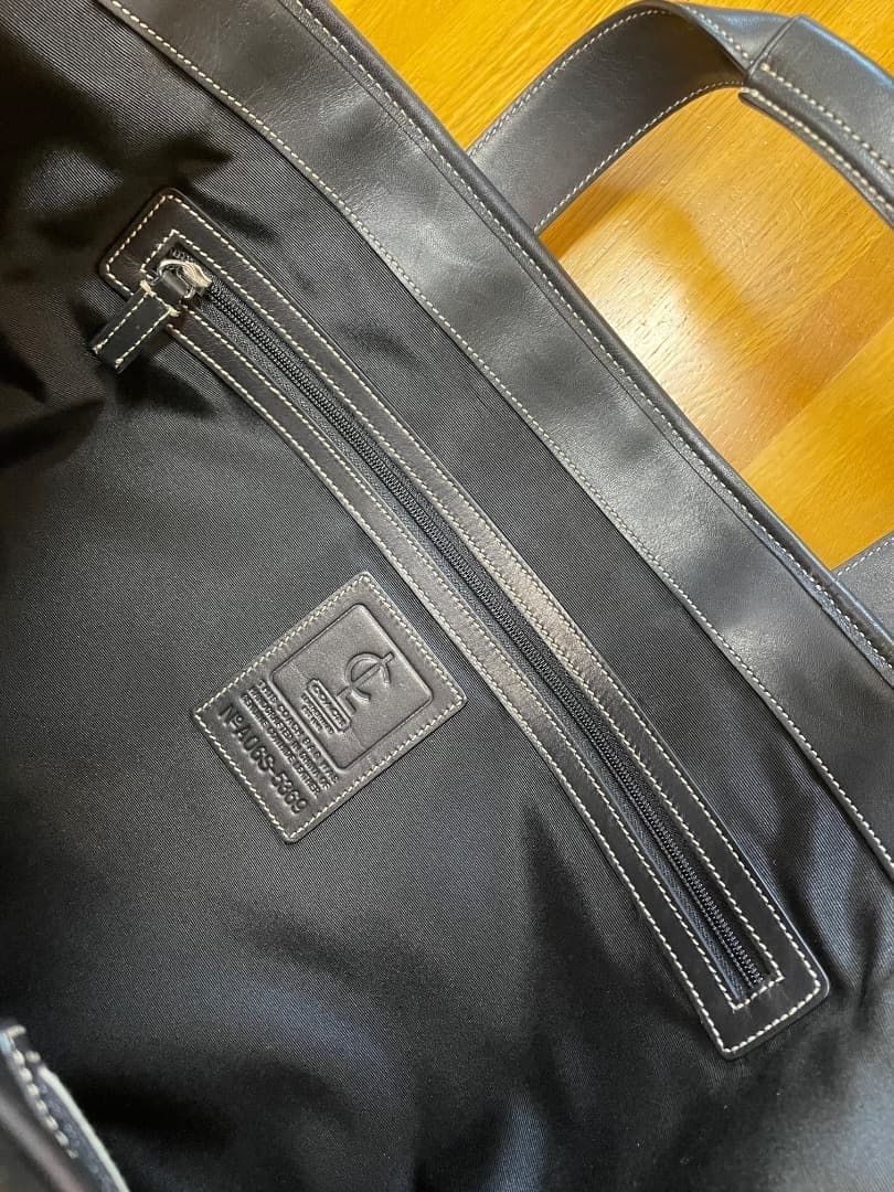 美品✨ コーチCOACH ビジネストートバッグ 2way レザー ブラック