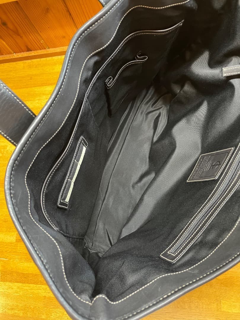 美品✨ コーチCOACH ビジネストートバッグ 2way レザー ブラック