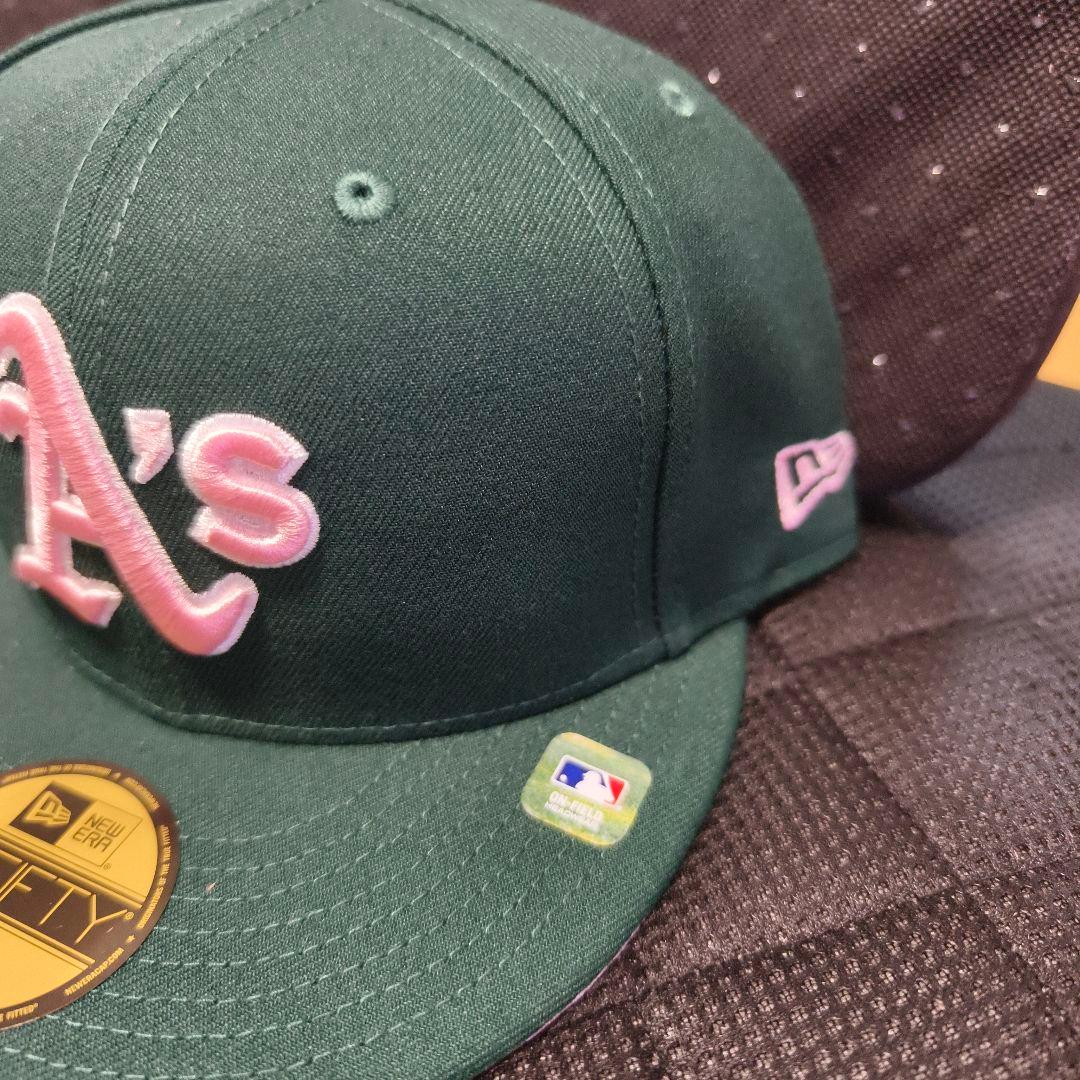 ニューエラ　59FIFTY　7 1/2 オークランド・アスレチックス