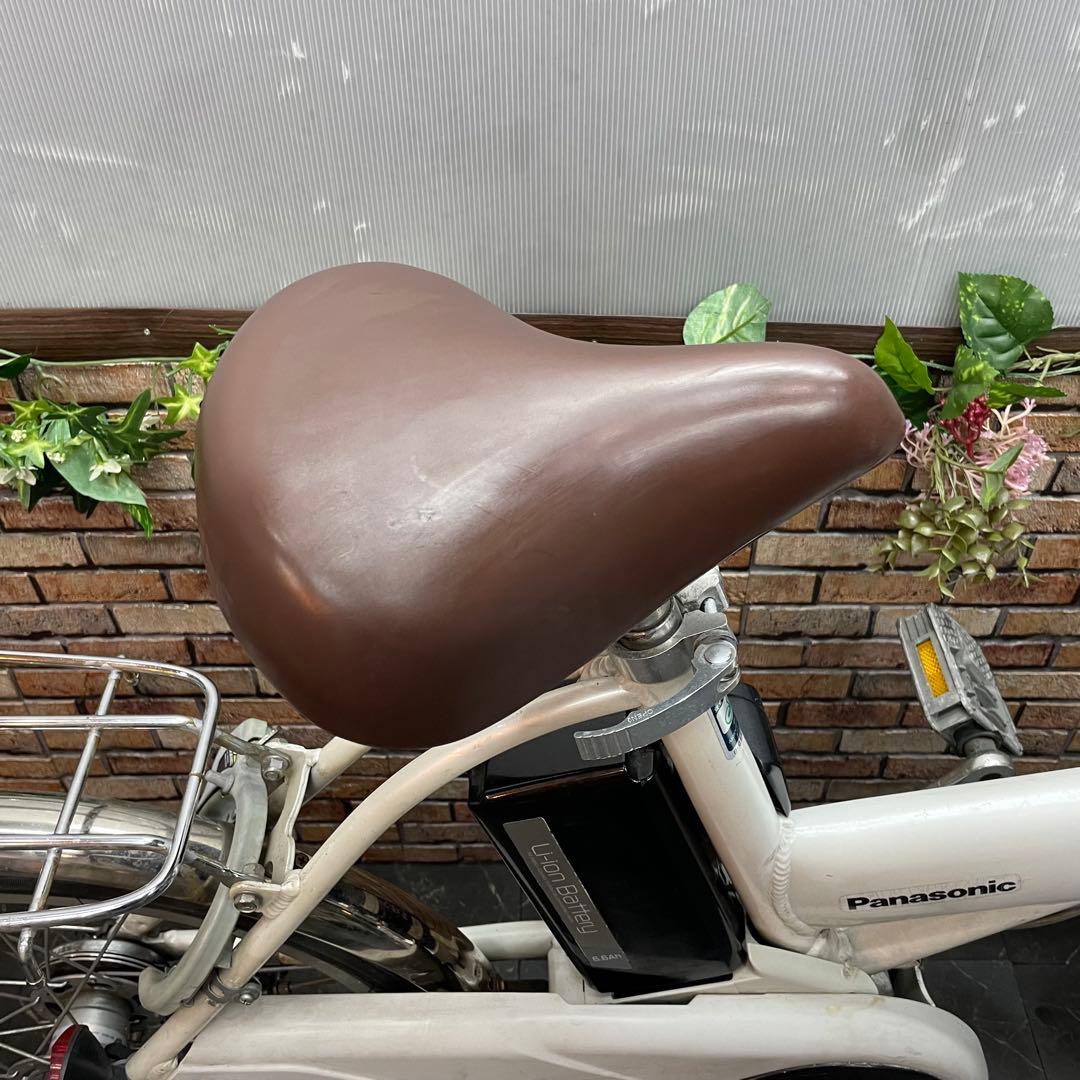 分解配送【94】電動自転車 Panasonic Casual vivi ホワイト
