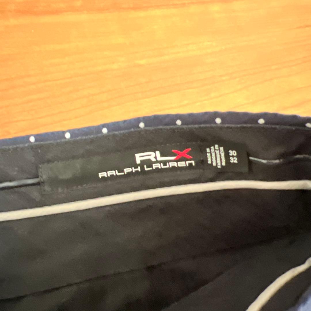 RLX Ralph Laure 水玉 ドット柄 ゴルフパンツ 30/32
