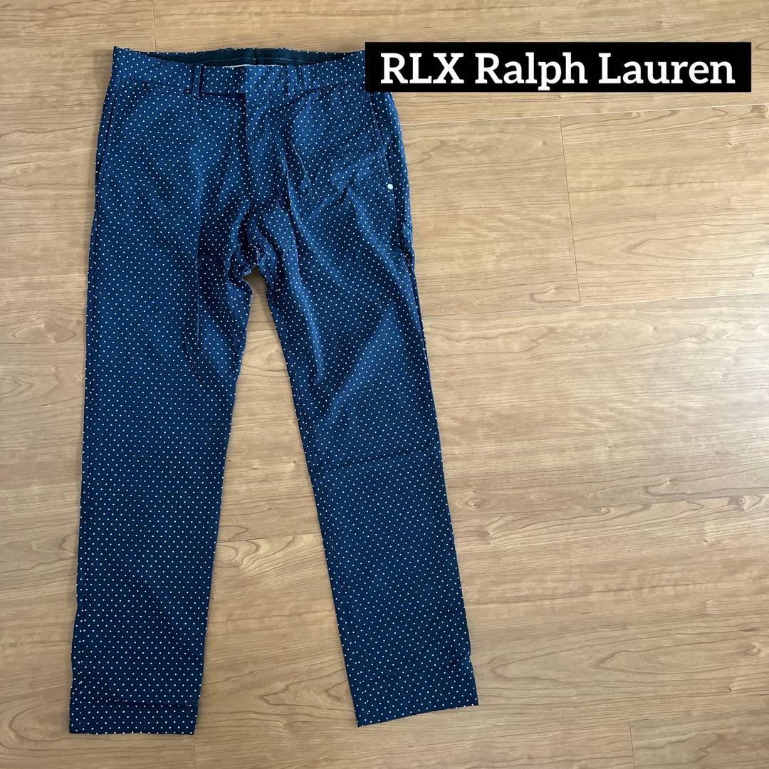 RLX Ralph Laure 水玉 ドット柄 ゴルフパンツ 30/32
