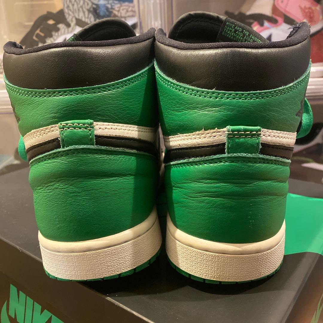 NIKE Air Jordan 1 ブラック/ホワイト/グリーン　26.5cm