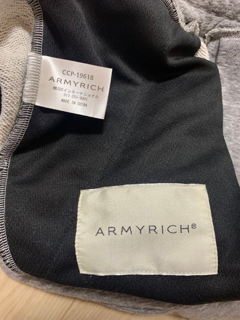 ARMYRICH スリムフィットジャージパンツ 2色セット