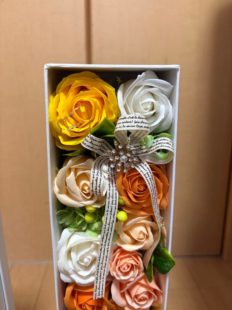 アートフラワー花束2つセット　高さ50cm