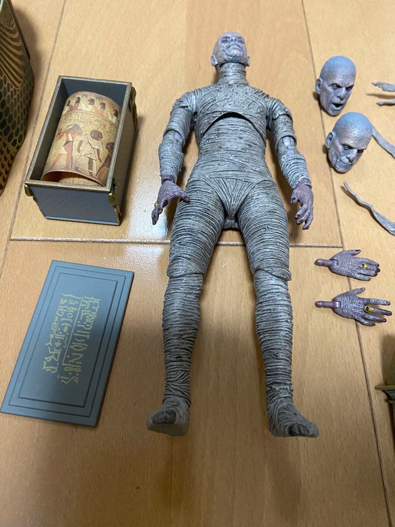neca ミイラ　カラー　本体&アクセサリーパック　セット　the mummy