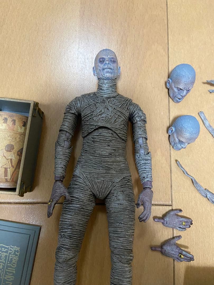 neca ミイラ　カラー　本体&アクセサリーパック　セット　the mummy