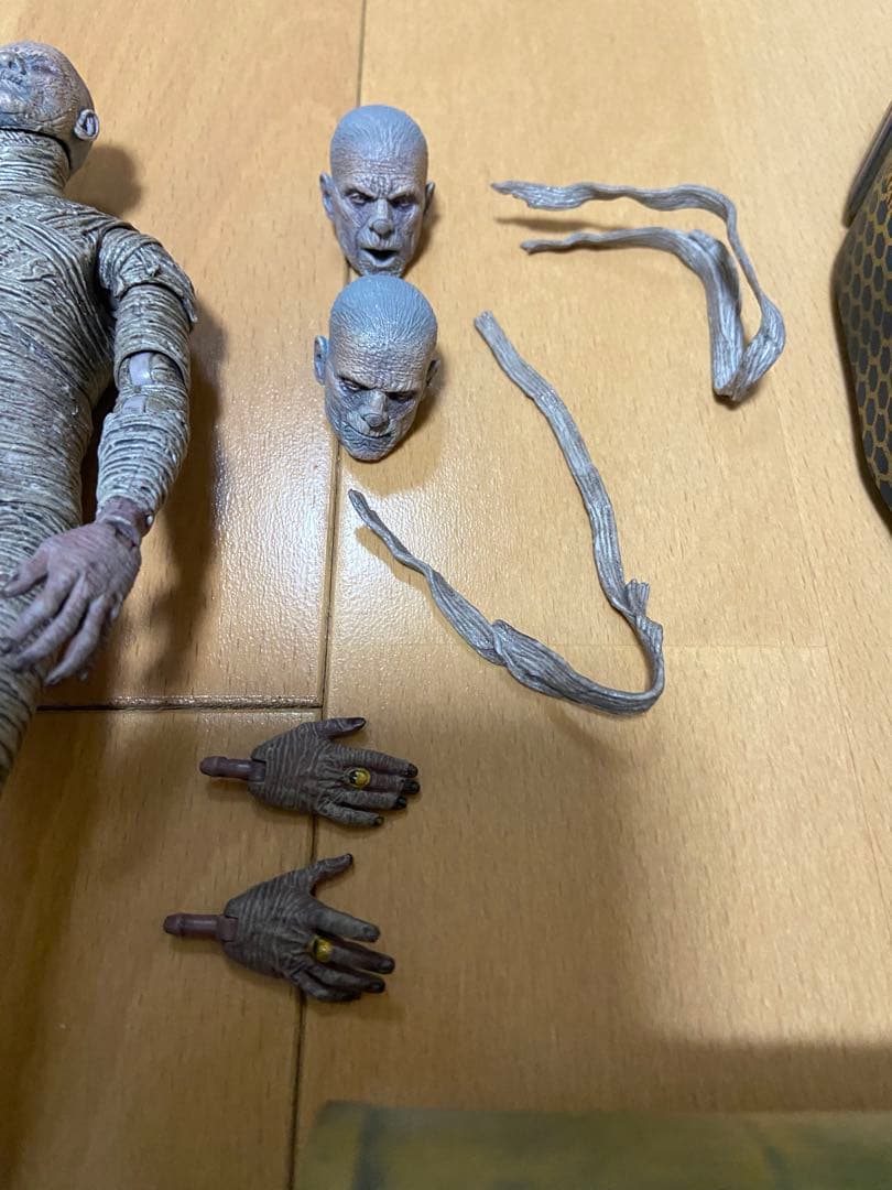 neca ミイラ　カラー　本体&アクセサリーパック　セット　the mummy