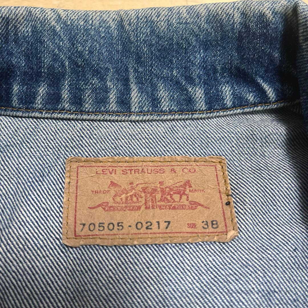 70s Levi's リーバイス70505 極東モデル size38