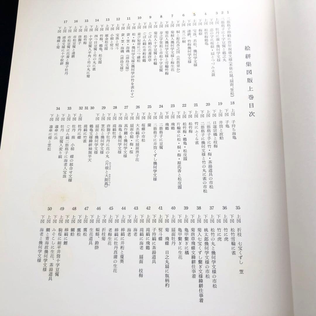 「絵絣集 上中下巻 全3冊揃」染織文化研究会 編 1969年 京都書院
